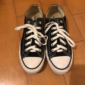 Black Low Top Converse